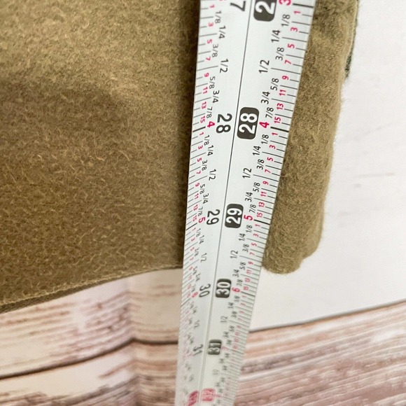 Lot Of 2 Walker And Hawkes 38 Mens Green Beige Flat Front Moleskin Pants - Picture 9 of 10